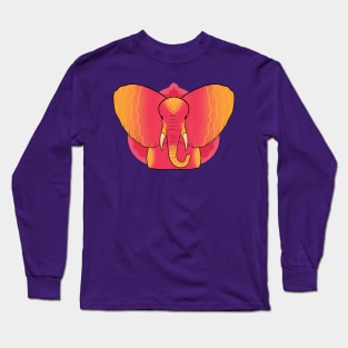 Sunset Elephant :: Safari Long Sleeve T-Shirt